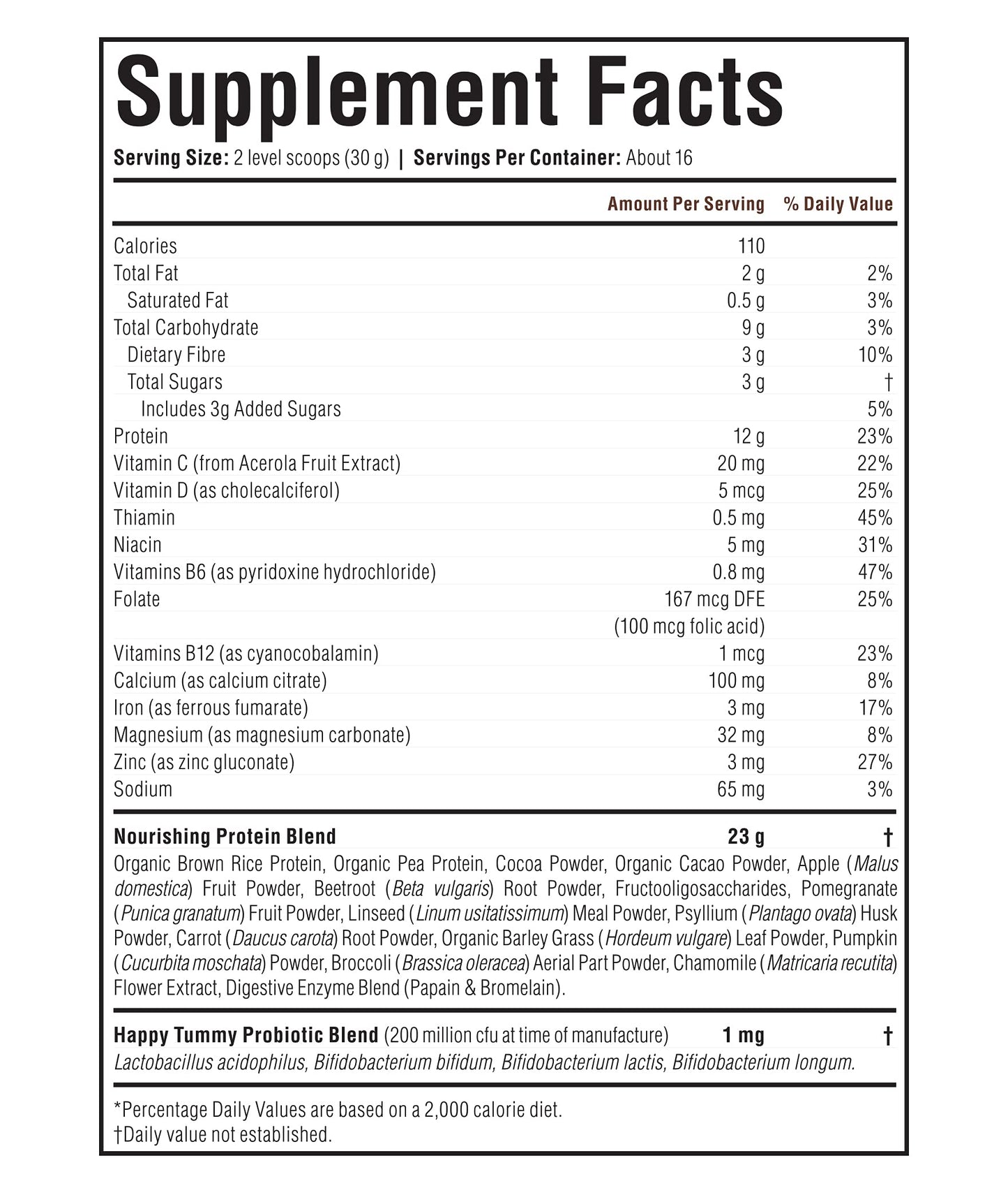WelleCo The Super Kids Elixir Vegan Protein Powder Chocolate Shake with Prebiotics and Probiotics, Real Fruits & Veggies, Supports Cognitive Function, Immunity & Energy, for Kids Ages 4+, 17.6 oz Tin