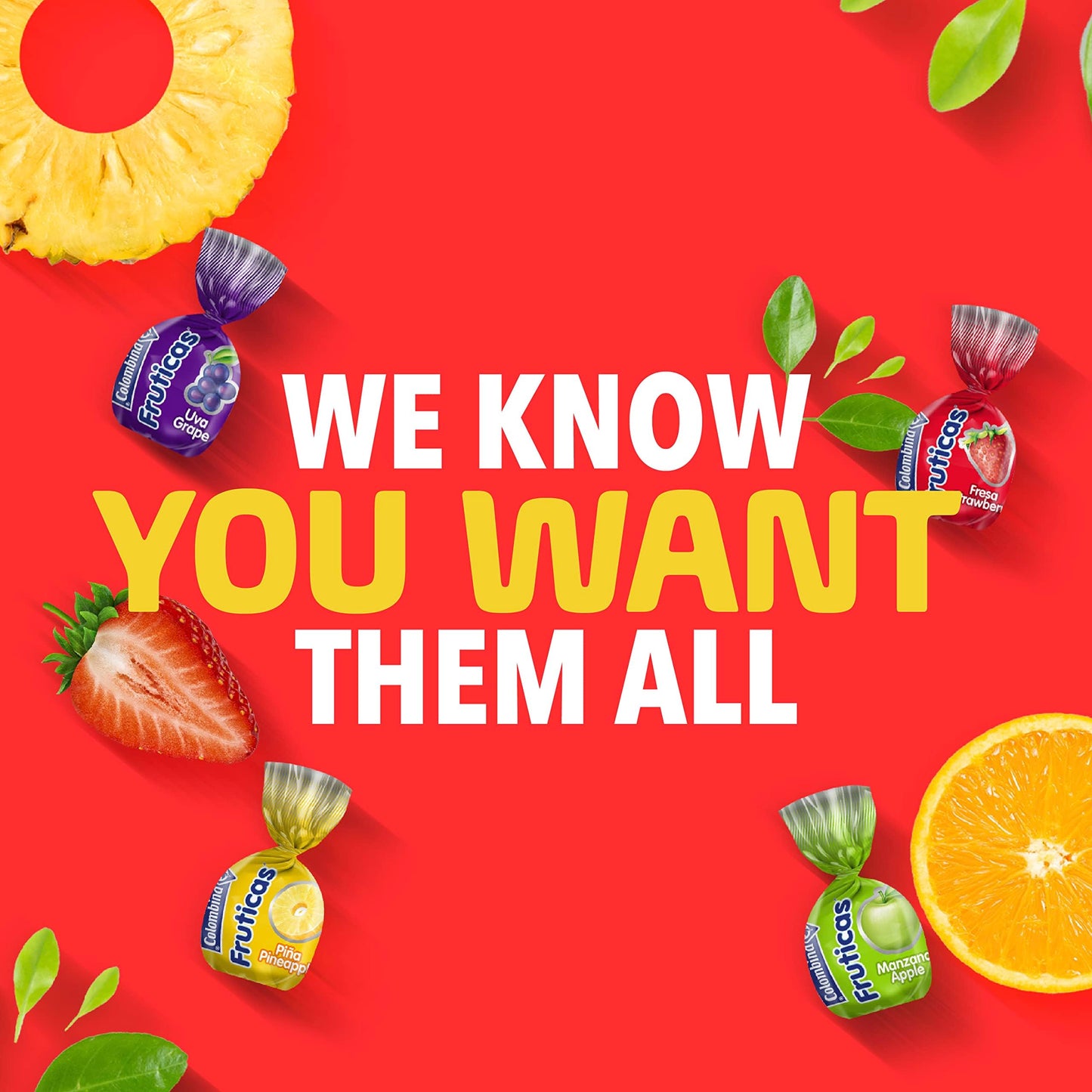 Colombina Sweet Delights Assorted Filled Candy Rainbow Variety Pack Individually Wrapped Ideal for Parties Birthdays and Pinata Filler 5lbs Pack of 1