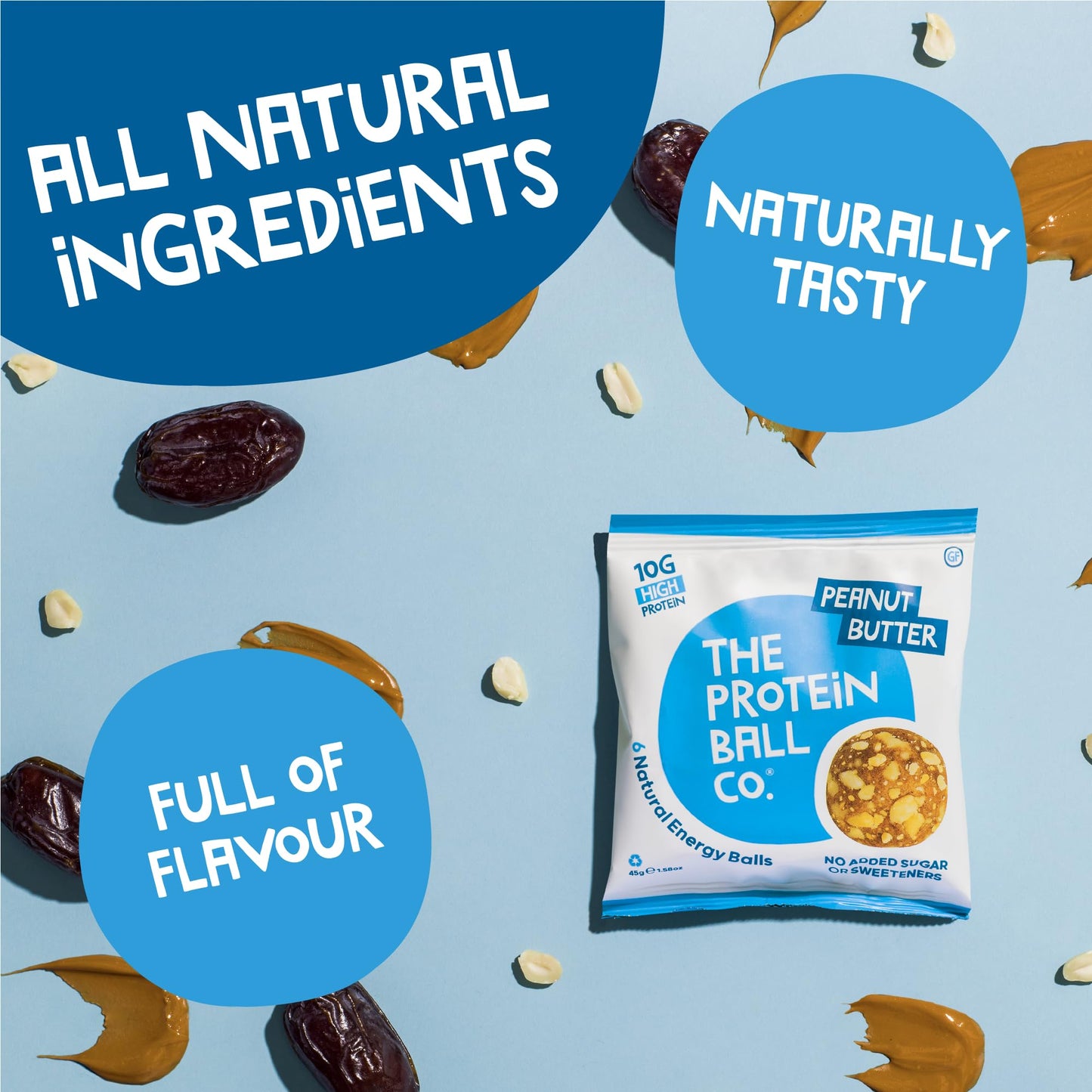 The Protein Ball Co. (10 Pack) (Peanut Butter)