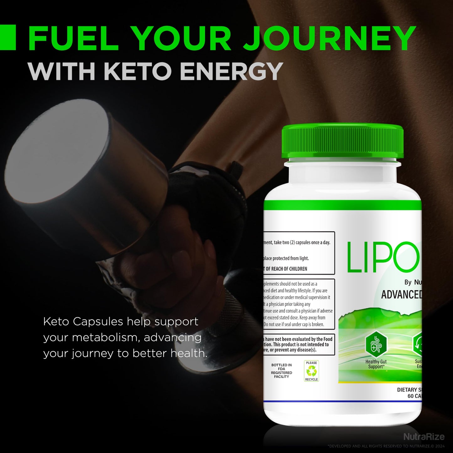 (2 Pack) LipoVive Capsules, Official Lipo-Vive Pro Advanced Formula to Support Energy Throughout The Day, Mounja Mounj Natural LipoViv Capsulas lipoviv Detox Cleanse Premium Ingredients (120 Capsules)