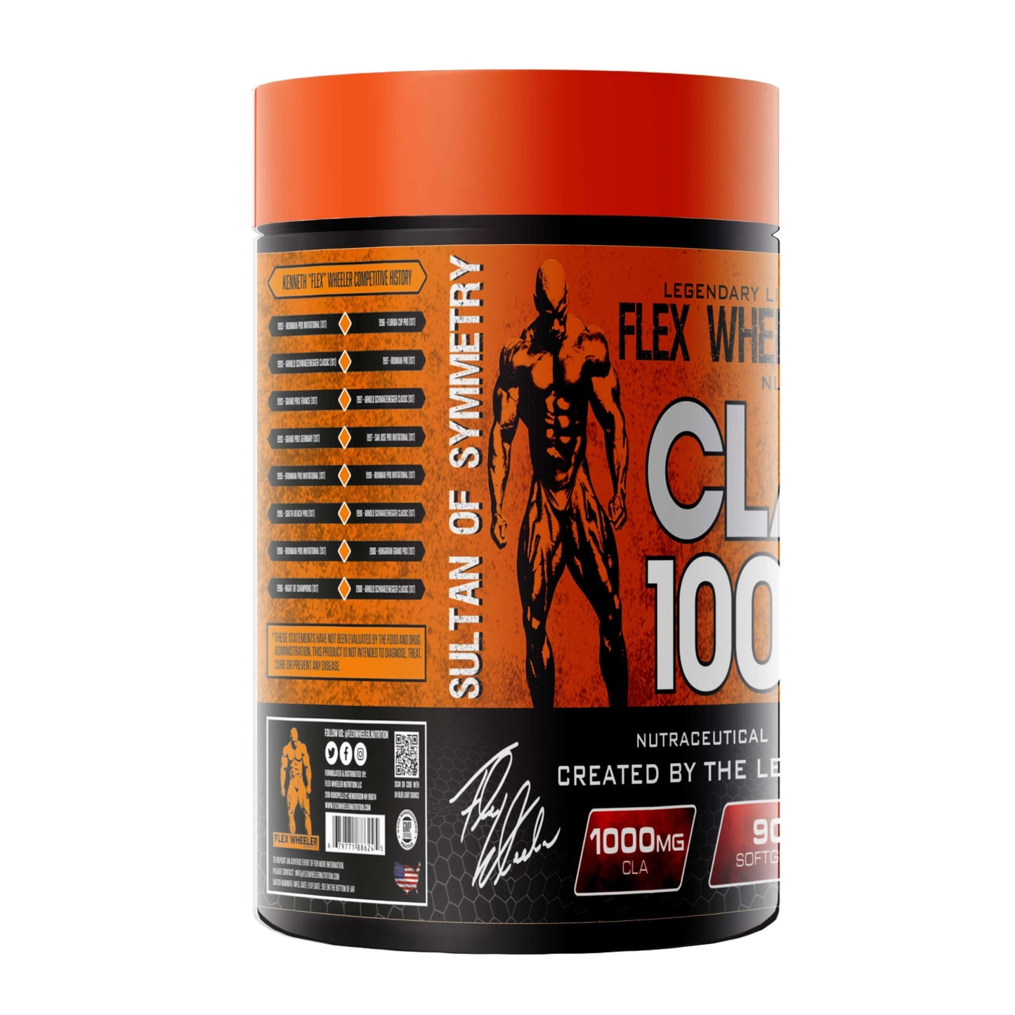 FLEX WHEELER NUTRITION CLA 1000mg | 90 Softgels | 90 Serving