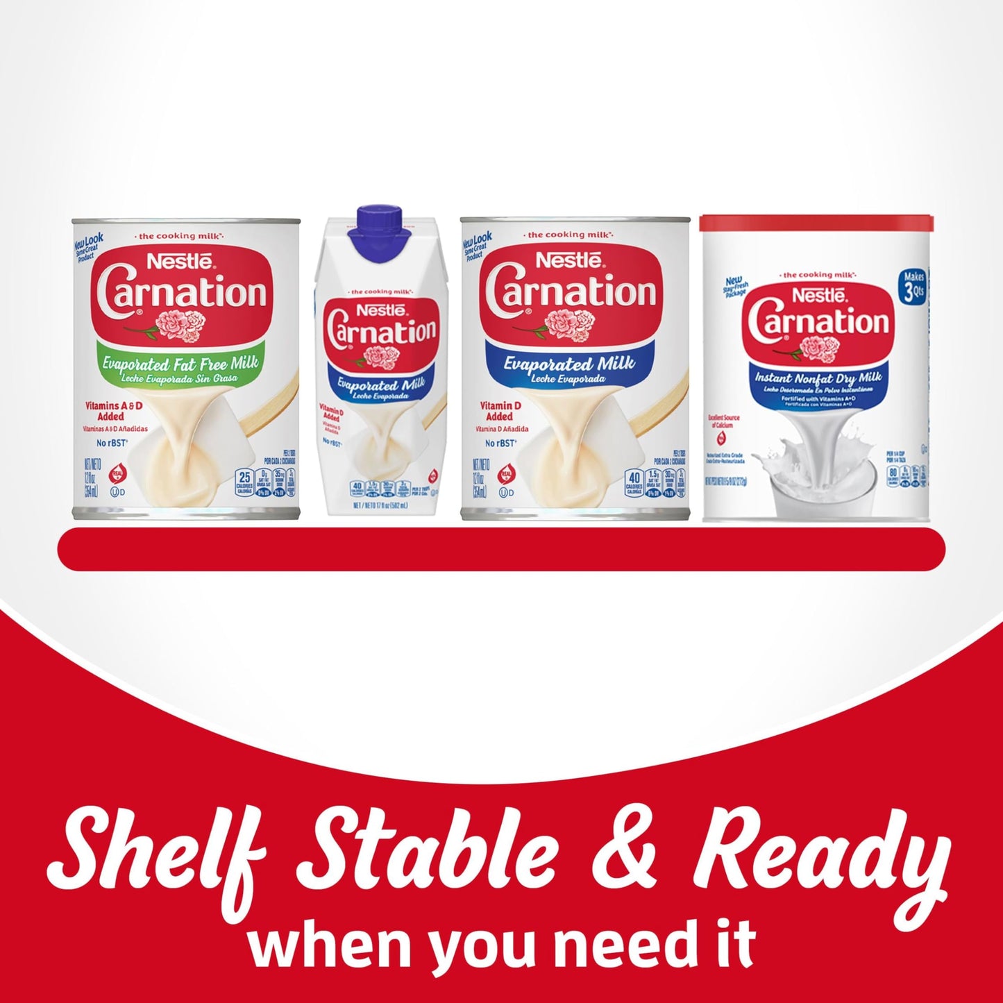 Carnation Instant Nonfat Dry Milk 6 Count 963 Ounce