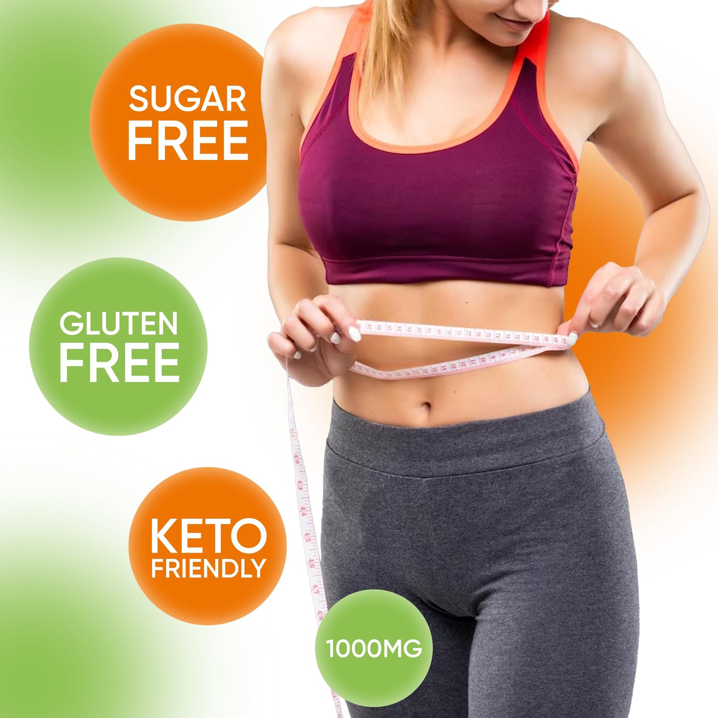 BionerLab Keto ACV Gummies - Sugar Gluten Free Pro Active Super Apple Cider Vinegar Supplement for Men Women - Digestion Metabolism Hair Skin Health (1000MG)