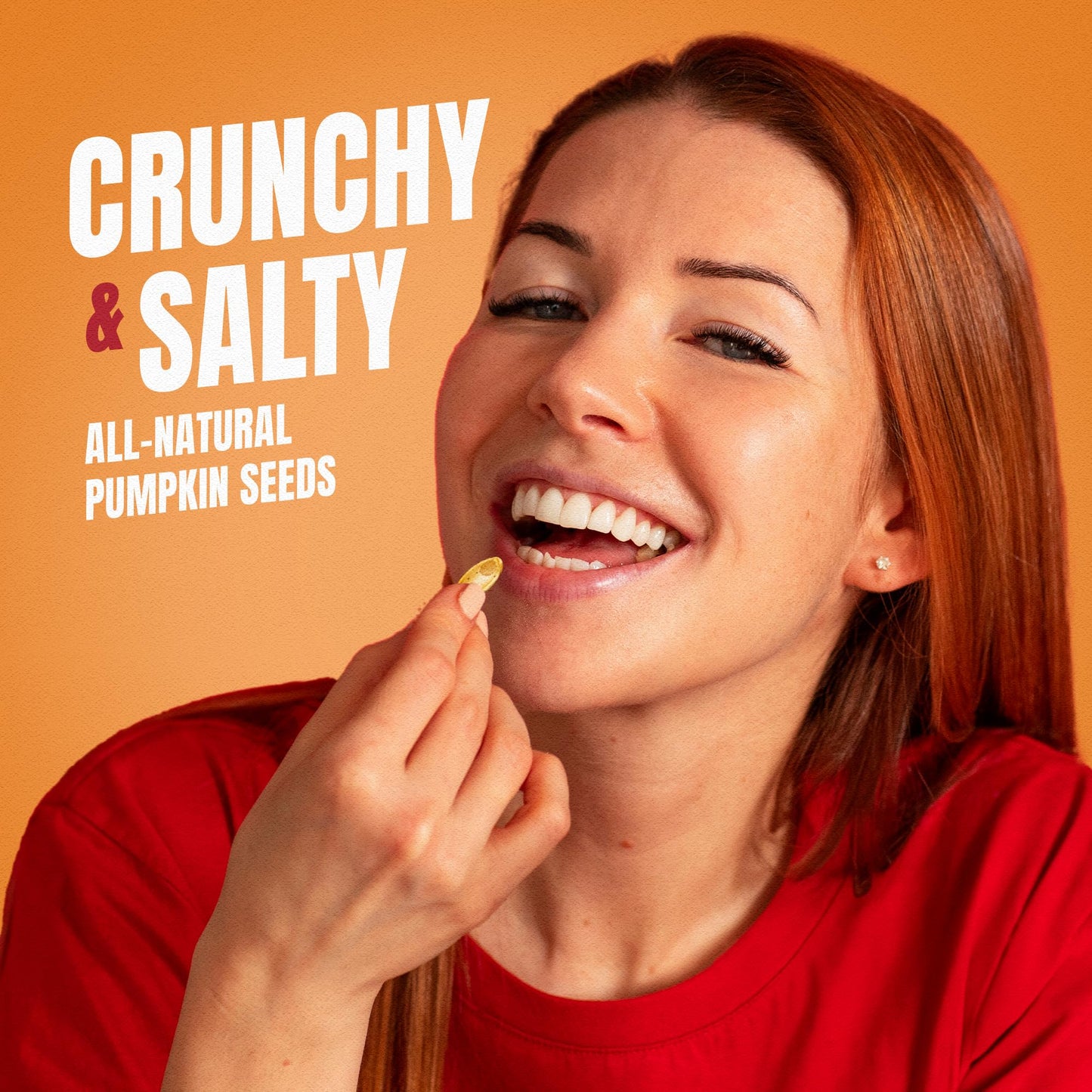 DAVID Pumpkin Seeds Roasted Salted 225 oz with Moofin Golden SS Spoon Healthy Delicious Snack High in Protein Fiber Healthy Fats Low in Calories Ideal for Any Time Snacking Pack of 3