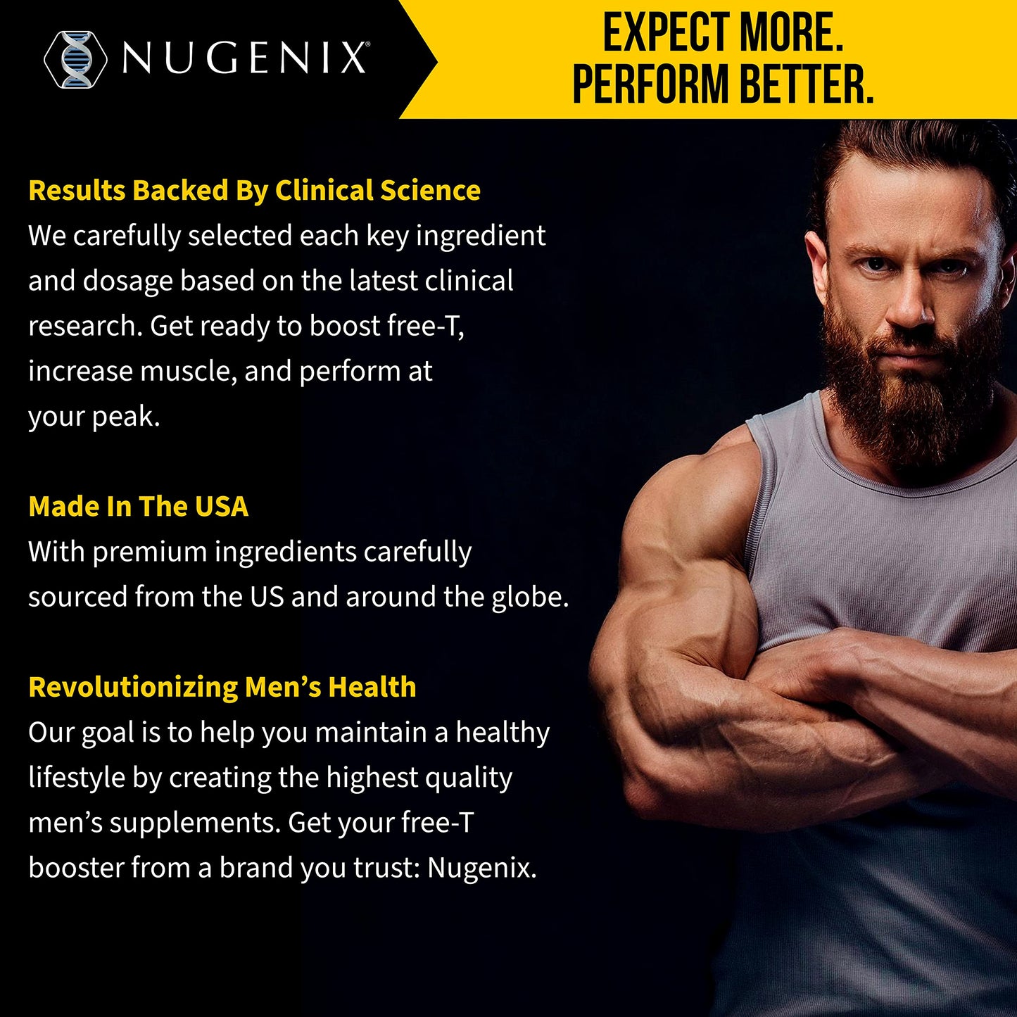 Nugenix Ultimate, Testosterone Booster, 120 tablets