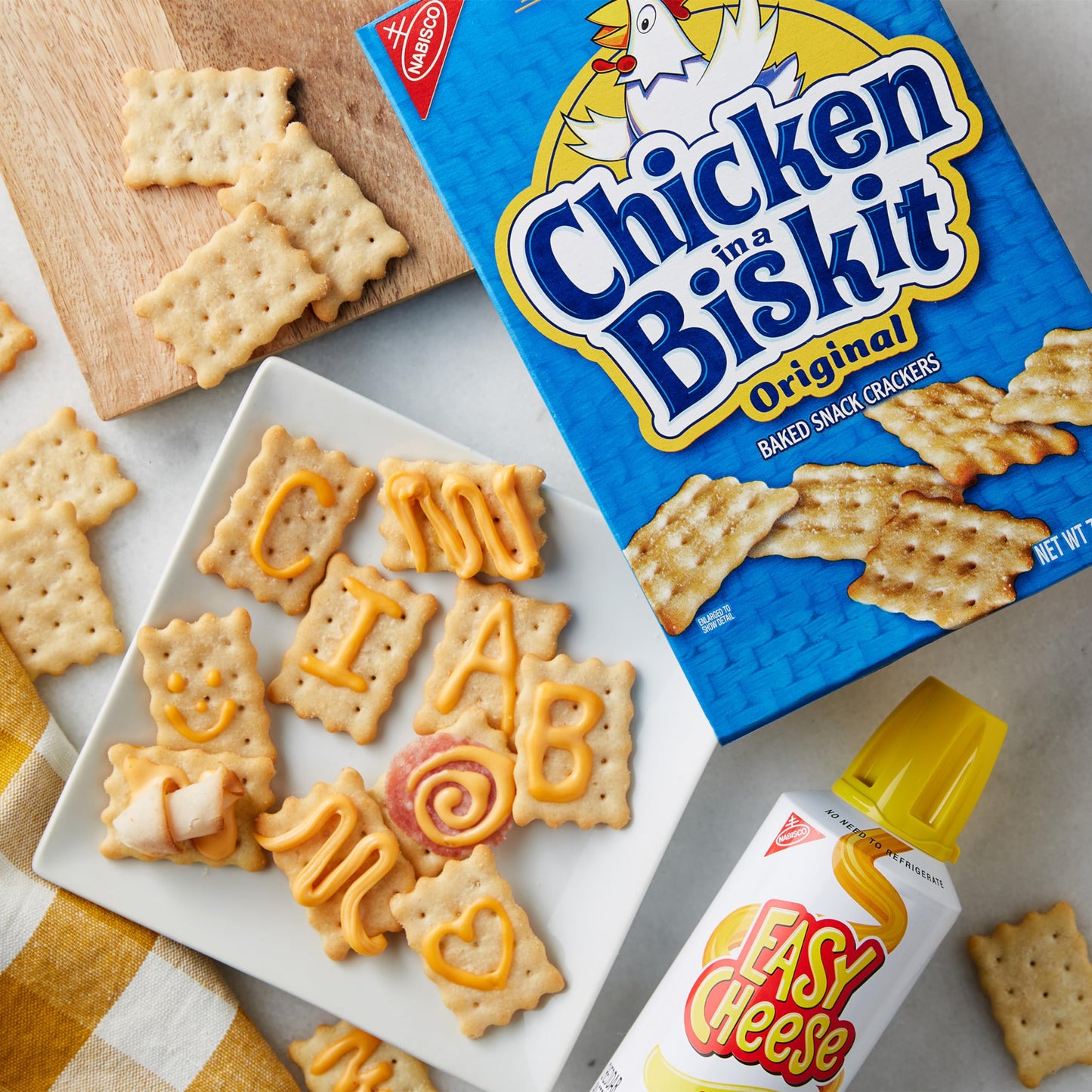 Chicken in a Biskit Original Baked Snack Crackers 6 75 oz Boxes