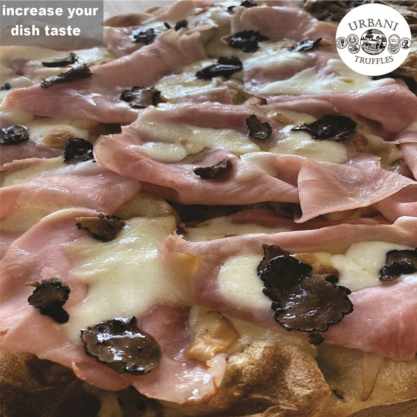 Urbani Truffles Shaved Summer Black Truffle Carpaccio Exquisite Slices for Sauces Pasta Risotto Italian Finest Premium Quality Fresh Black Truffles 26 Oz