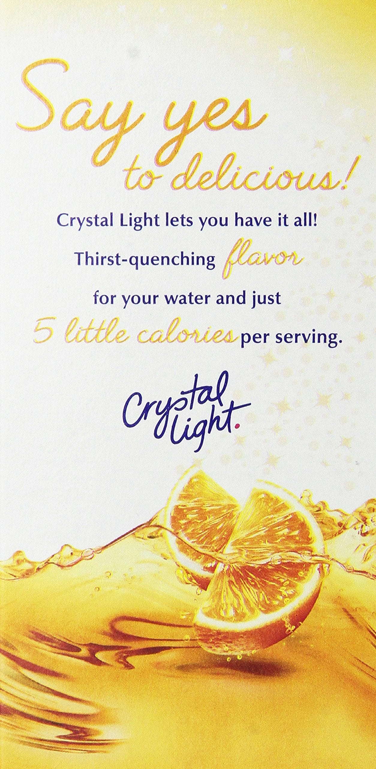 Crystal Light On The Go Sunrise Classic Orange Drink Mix 10 TenCount Box Pack of 6