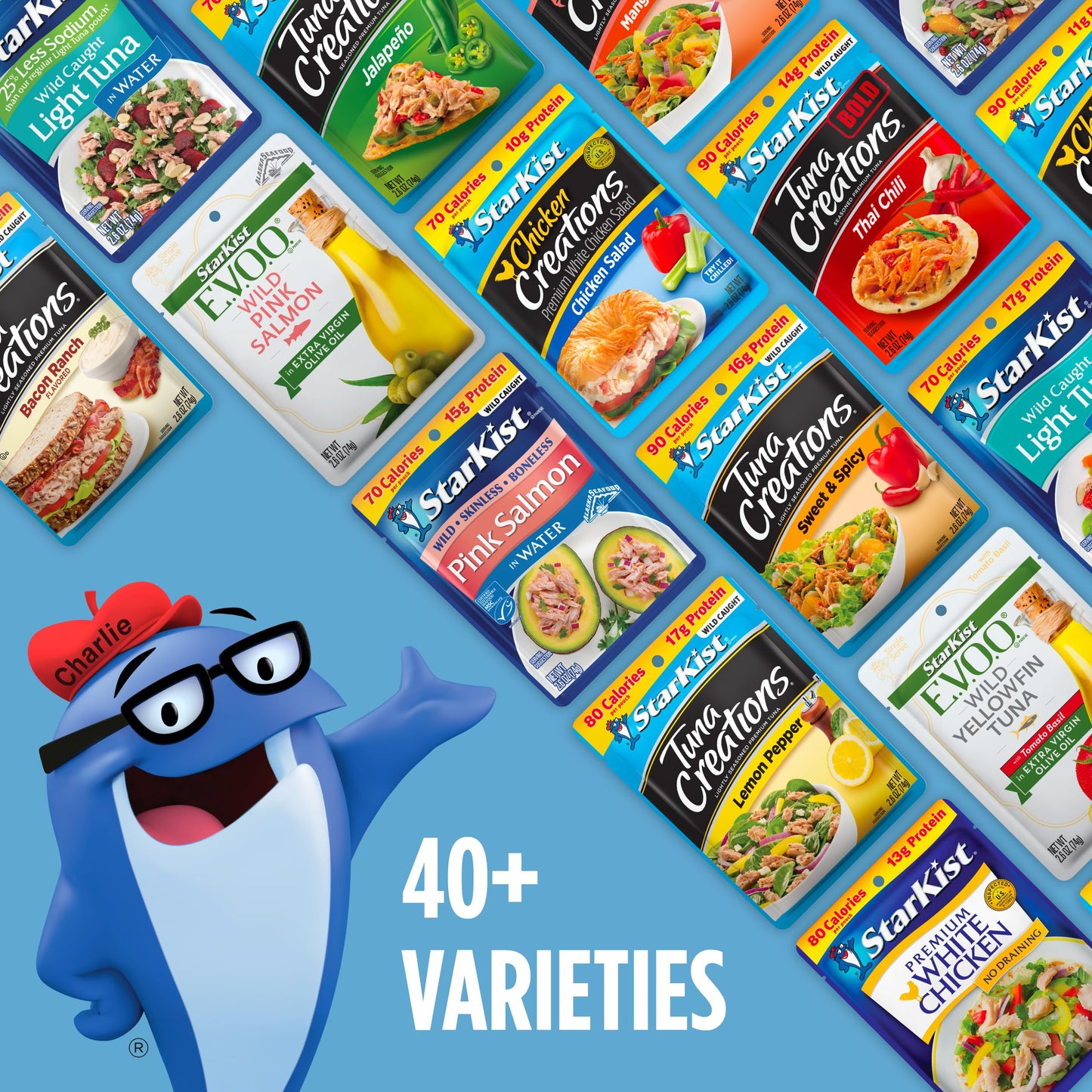 StarKist Tuna Creations Lemon Pepper 60 oz Pouch Pack of 12