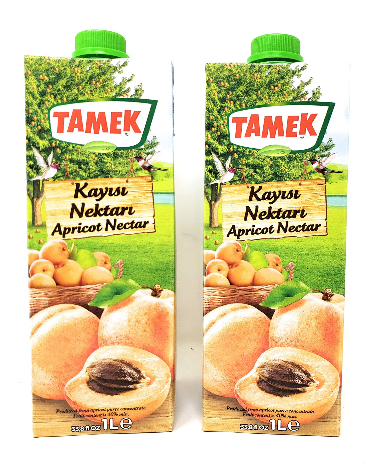 Tamek Apricot Nectar Juice 2 Pack Total of 676floz