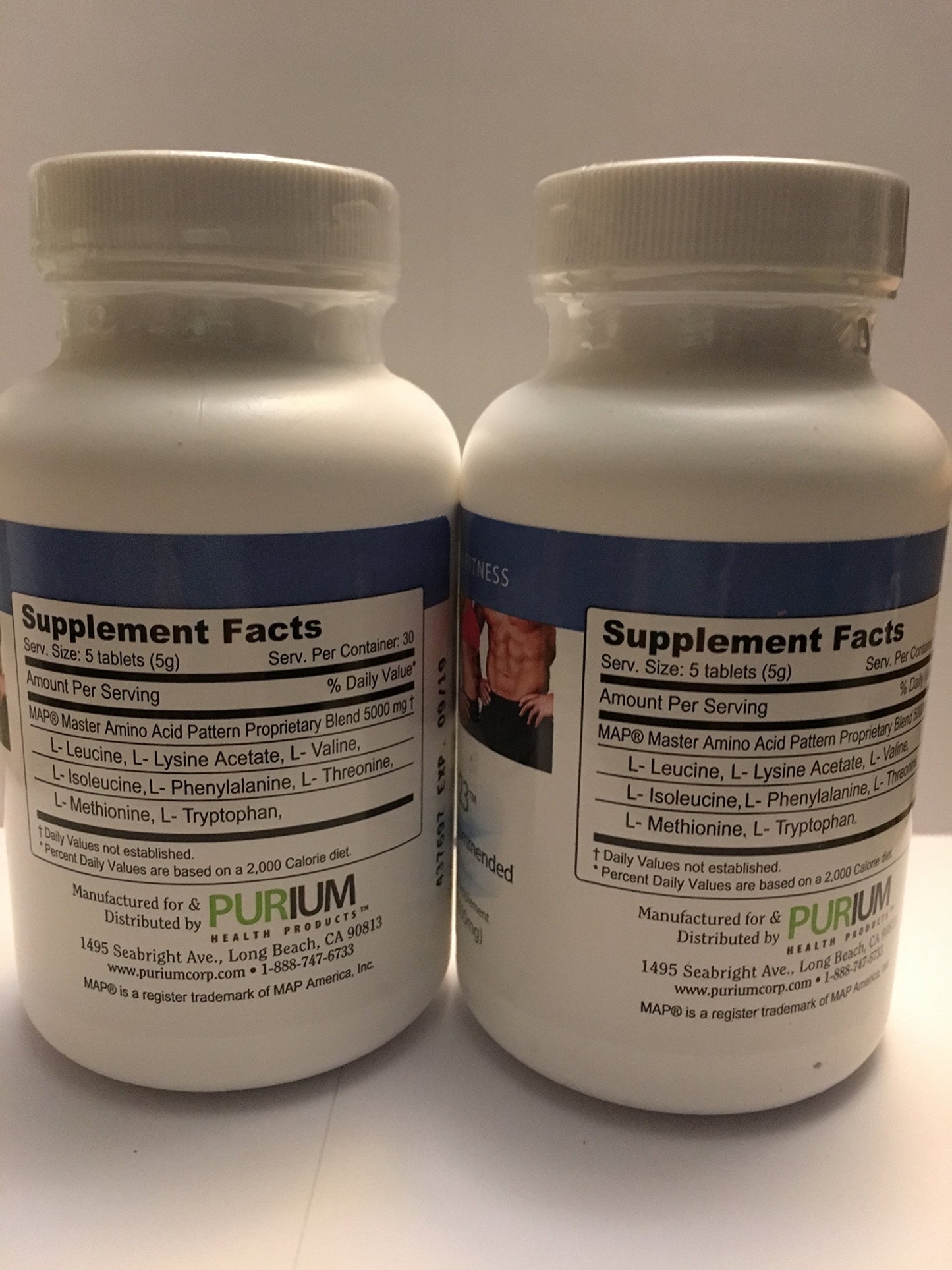 Purium Super Amino 23 (2 Pack) - 150 Vegan Tablets - BCAA & Essential Amino Acid Dietary Supplement, Pre Workout, Recovery Aid, May Help Build Muscle - Gluten Free - 60 Total Servings
