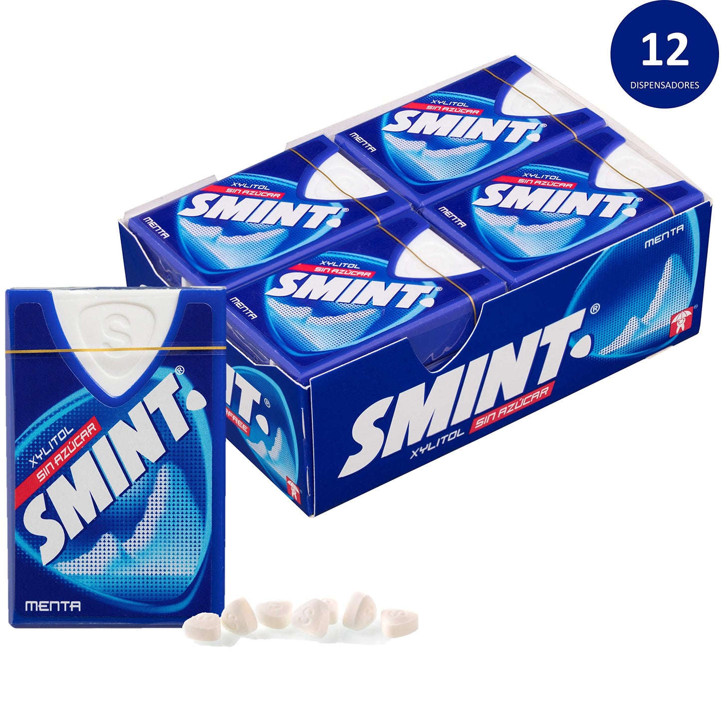 Smint Dental Mint Flavour Sugar Free with Xylitol 8g 12 Matches Box