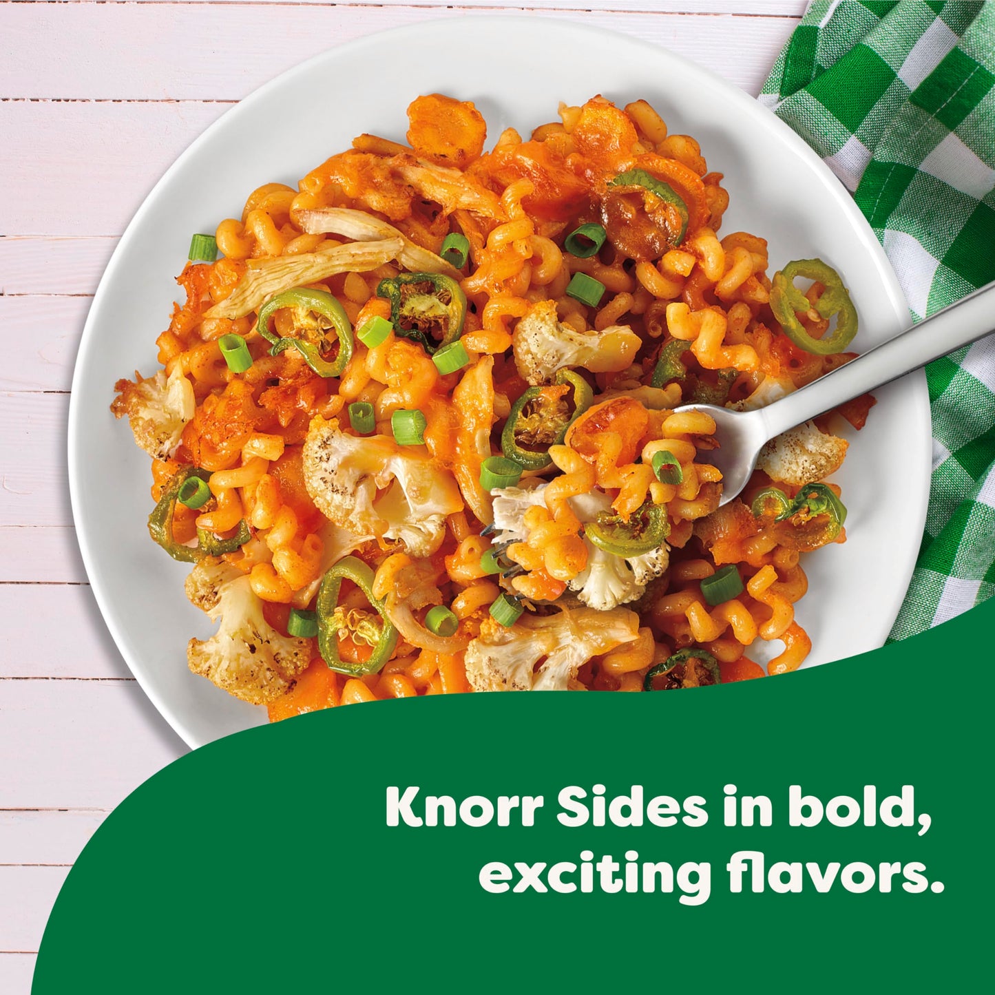 Knorr Pasta Sides Buffalo Chicken Flavor Pasta 8 count for a Delicious Quick Side Dish with No Artificial Flavors or Preservatives 42 oz