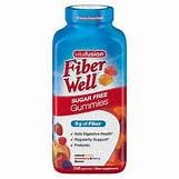 Fiber Well Sugar Free Gummies Supplement, Peach, Strawberry and BlackBerry Flavored Supplements, 220 Count