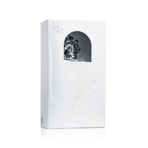 Lattafa Maahir Legacy - Aromatic Spicy, Citrus, Amber Wood - Eau de Parfum Long-Lasting Fragrance for Men, 3.40 Ounce / 100 ml