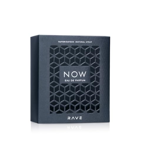 Lattafa Rave Now for Men Eau de Parfum Spray, 3.4 Ounce