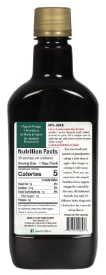 Yoder’s Good Health Recipe Apple Cider Vinegar Liquid Complex, 25 oz, Amish Harvest Herbal Tonic with Elderberry Juice, Organic Wildcrafted Herbs, Raw Detoxifying Antioxidants