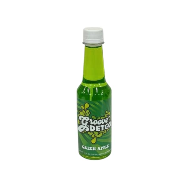 Groove Detox Dietary Supplements 10FL. OZ Bottle - Green Apple