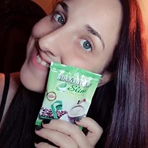 Maximum Slim Original Green Coffee -Premium 4-in-1 Formula with Natural Herbal Extracts for Energy & Vitality. Creamy & Delicious for Maximum Satisfaction. No Messy Side Effects-Made in the USA-30 Ct