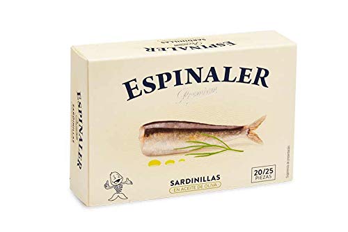 Espinaler Baby Sardines in Olive Oil 2025 Premium Line 125g
