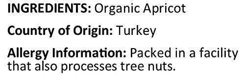 Anna and Sarah Organic Dried Apricots NoAdded Sugar Sweet and Tangy Delights for Snacking Unsulphured in Resealable Bag 2 Lbs