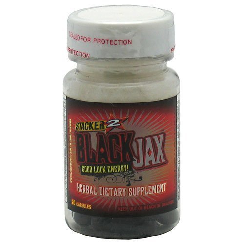 Nve Pharmaceuticals, Black Jax 3 Bottles, 20 Caps Each by NVE PHARMACEUTICALS