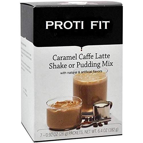 Proti Fit Weight Loss Diet Caramel Cafe Shake Or Pudding