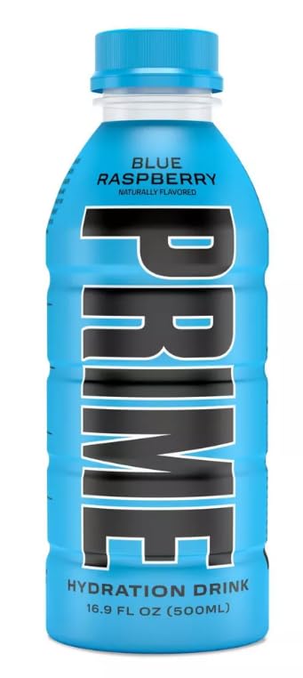 Prime Hydration Blue Raspberry 8 Pack 500ml