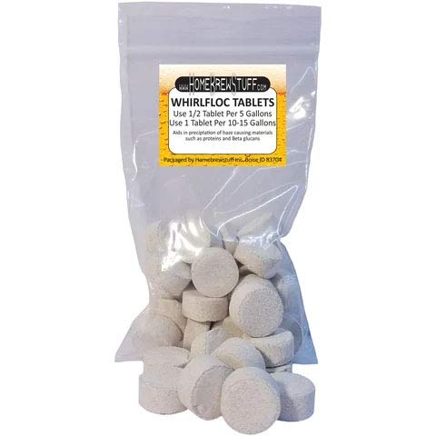Home Brew Stuff Whirlfloc Tablets 8oz Bulk Pack Aprox. 90 Tablets