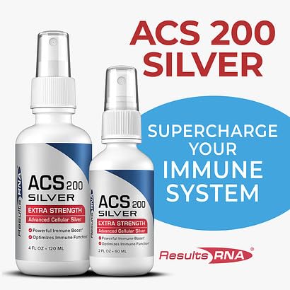 Results RNA - Total Body Detox Extra Strength System - ACS 200 Silver & ACZ Nano Zeolite are Clinically Proven to Detoxify & Boost Immunity. Recommended by Doctors Worldwide ( 2 oz - 30 day)