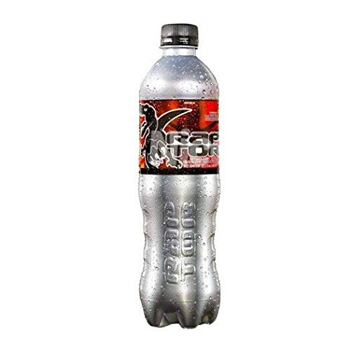 Raptor Energy Drink with Sparkling Fruit Punch Flavor Beverage 600ml  Bebida energética Raptor con bebida de sabor a ponche de frutas espumosas 600ml 12 Pack