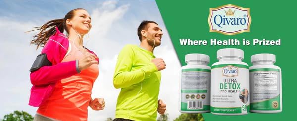 Ultra Detox Pro Health - Detox Cleanse Supplement - Constipation Relief & Body Detox Pills with Psyllium Husks, Apple Pectin Powder & Glucomannan Powder - Fiber Supplement - 90 Capsules