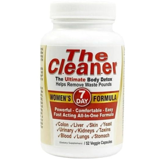Cen.tury Sys.tem's The Cl.EAN.er - Women's 7-Day Ultimate Body D.etox Formula - 52 Capsules