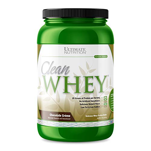 Ultimate Nutrition Clean Whey Protein Blend, Chocolate Creme, 2 Lb.