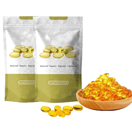 HENGBANG AnnieCare Instant Anti-Itch Detox SLI-mming Products, Annie Care Capsulas, Firming Repair & Pink and Tender Natural Capsules, Stay Clear & Fresh（2 Bags of Each 7pcs）