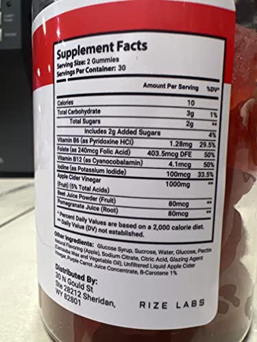 rize labs - Lifeline Keto + ACV Gummies Apple Cider Vinegar Gummies (120 Gummies) (Pack of 2)