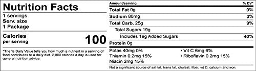 Sport Beans® Energizing Jelly Beans with Electrolytes and Vitamins, by Jelly Belly - Fruit Punch Flavor, Case of 24 x 1 Ounce Resealable Bags