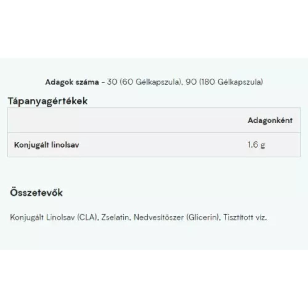 MyProtein CLA 180gelcaps