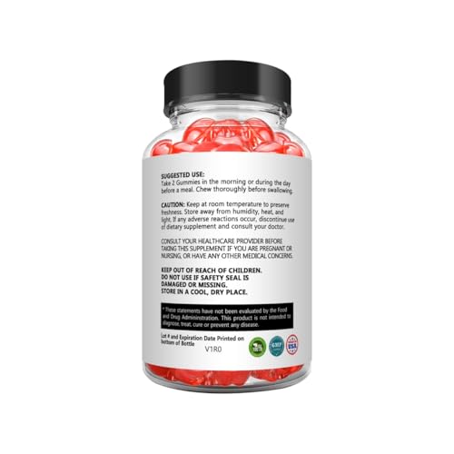 kivus Total Keto ACV Gummies - Total Keto Apple Cider Vinegar Gummies (2 Pack, 120 Gummies)