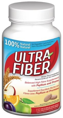 Ultra Fiber Balanced High Fibre Supplement, 150 Caplets