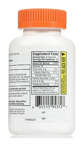 Quality Choice Daily Fiber Capsules for Regularity, 160 Count