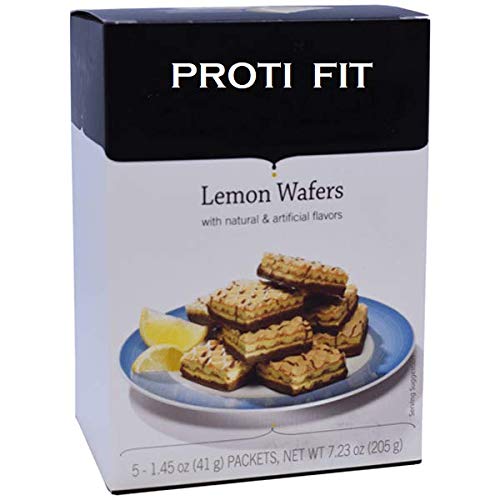 Proti Fit Bariatrix Lemon Wafer Square for weight loss - 15 grams of protein - 5 box serving