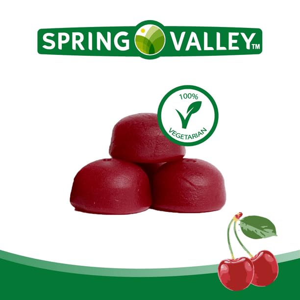 IKJ Beetroot Dietary Supplement Gummies, Cherry, 500 mg, 60 Count