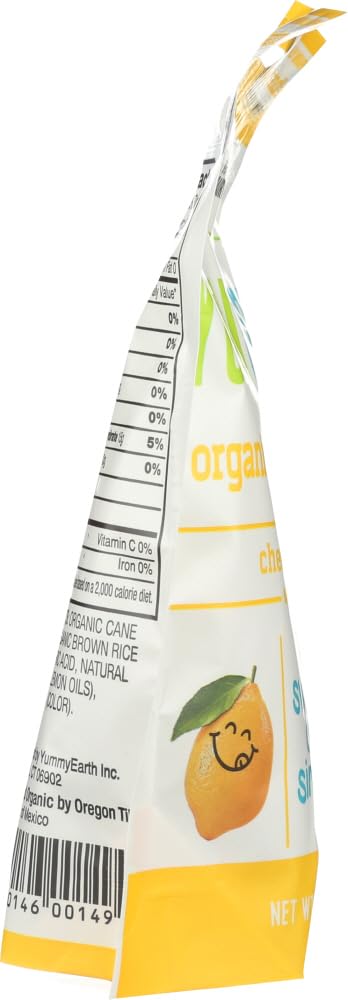 YumEarth Organic Hard Candies Cheeky Lemon 33 oz 935 gPack of 2