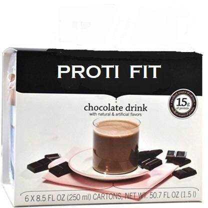 Proti Fit Chocolate Ready To Drink 6 Pack Ideal Protein Compatible