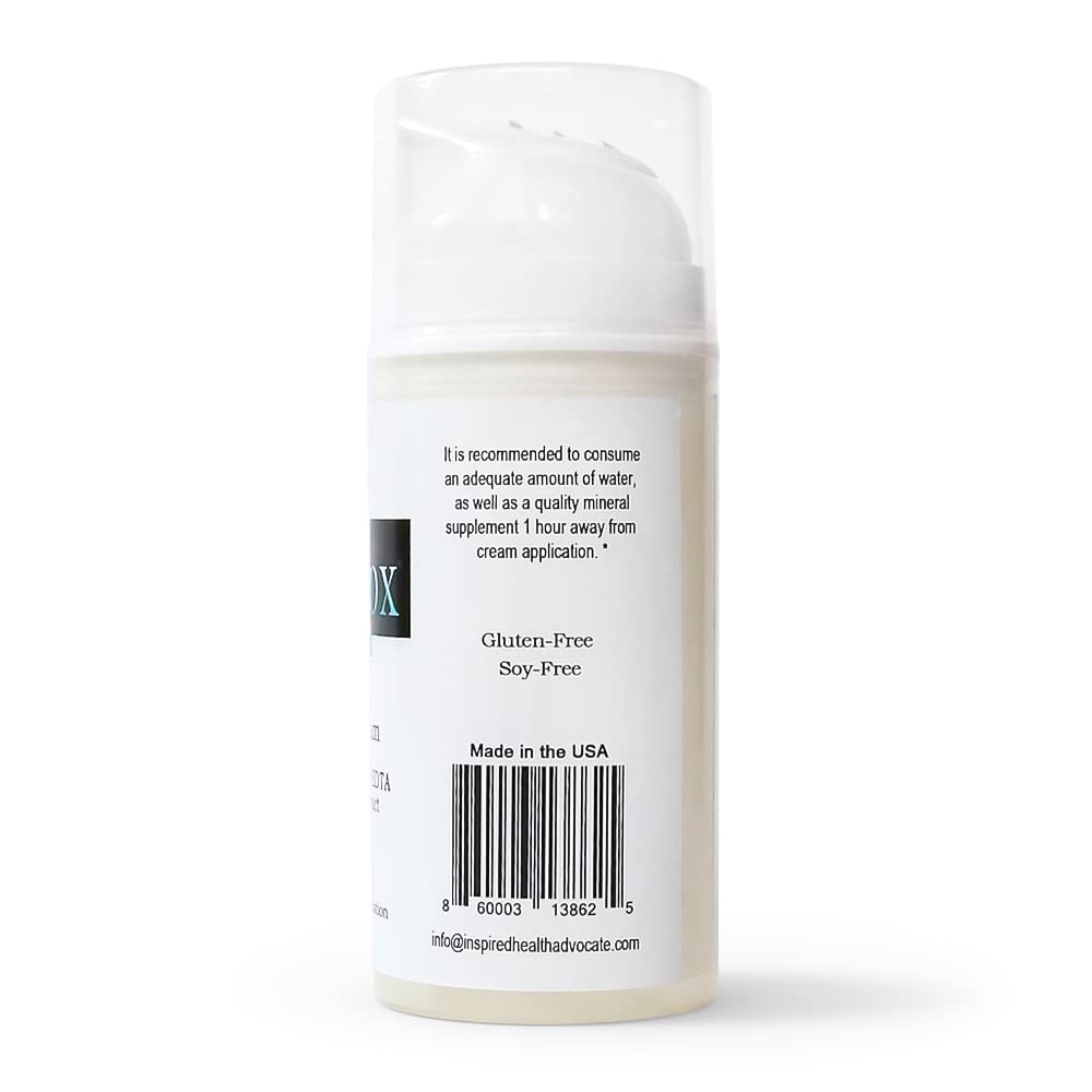 EZDtox Cream - Heavy Metal EDTA Detox - 1 month supply - 3.5oz Pump