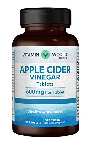 Apple Cider Vinegar 600 mg per tablet 200 tablets