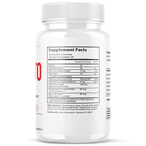 IDEAL PERFORMANCE (3 Pack) Simpli ACV Ketos Gummies Simpli Health Gummies Simplihealth Gummies Simply Acc (180 Gummies)