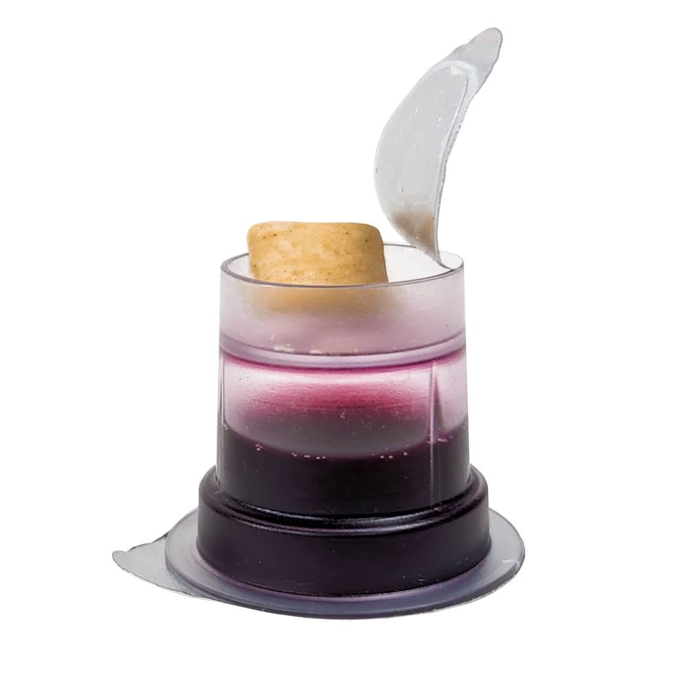 TrueVine Cup 20 Gluten Free Prefilled Communion Cups and Wafer Set  Gluten Free Bread  Juice  Fresh EasyOpen Communion Gluten Free Bread 100 Count Pack of 1