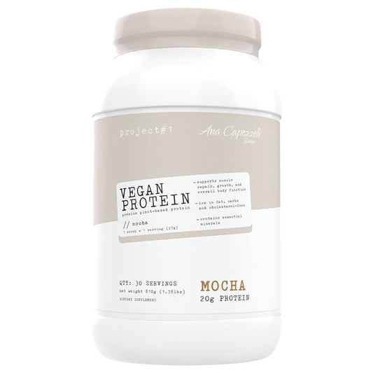 Premium Vegan Protein Powder - Plant-Based, Protein per Serving, Gluten-Free, Soy-Free, Sweetened with Stevia (Mocha) | Vegan, Organic Protein Powder for Weight Control